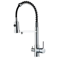 Baterie bucătărie cu 3 căi pentru filtru de purificare, chrome Aquator