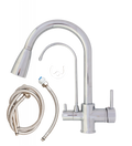 Baterie bucătărie cu 3 căi pentru filtru de purificare, crom Aquaphor Aquator 2007-CHROME - imagine 2