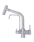 Baterie bucătărie cu 3 căi pentru filtru de purificare, crom Aquator - imagine 3