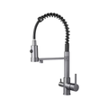 Baterie bucătărie cu 3 căi pentru filtru de purificare, Grey Aquator
