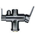 Baterie Bucătărie cu 3 Căi, Pipă Separată pentru Apă Filtrată, Gri, Finisaj Lucios, Înălțime 410mm Aquaphor Aquator - imagine 3