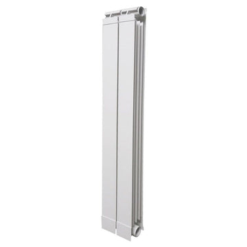 Calorifer aluminiu Oscar Tondo 1400 cu 2 elementi-White Radox 9010 (nu include accesorii montaj)