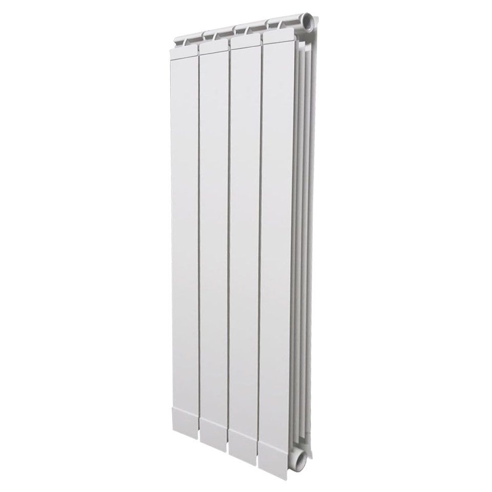 Calorifer aluminiu Oscar Tondo 1400 cu 4 elementi-White Radox 9010 (nu include accesorii montaj)