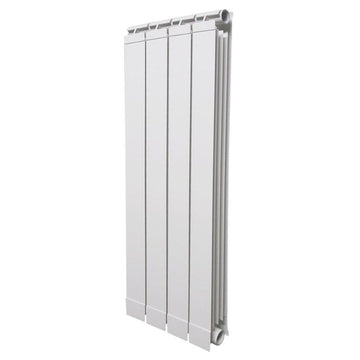 Calorifer aluminiu Oscar Tondo 1400 cu 4 elementi-White Radox 9010 (nu include accesorii montaj)