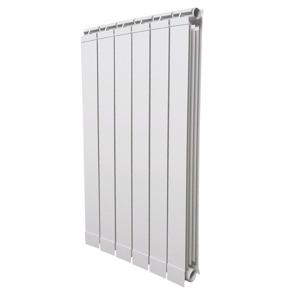 Calorifer aluminiu Oscar Tondo 1800 cu 6 elementi-White Radox 9010 (nu include accesorii montaj)