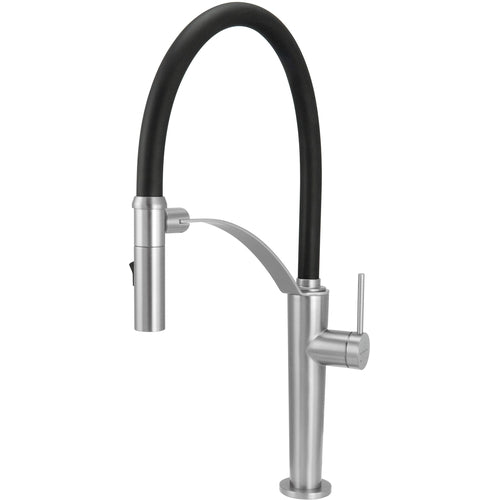 Baterie pentru bucătărie, cu pipă elastică - 2 Funcții, Deante