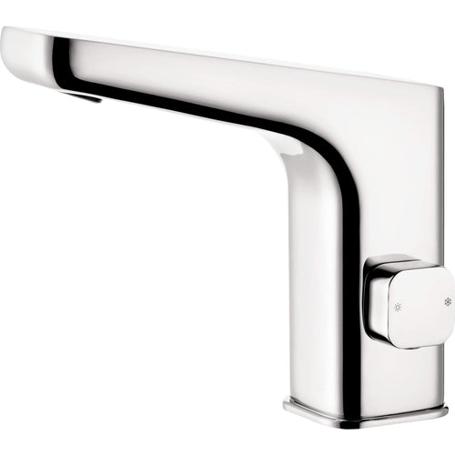 Baterie pentru chiuvetă, fără contact direct, cu reglarea temperaturii - 230/6V, Deante