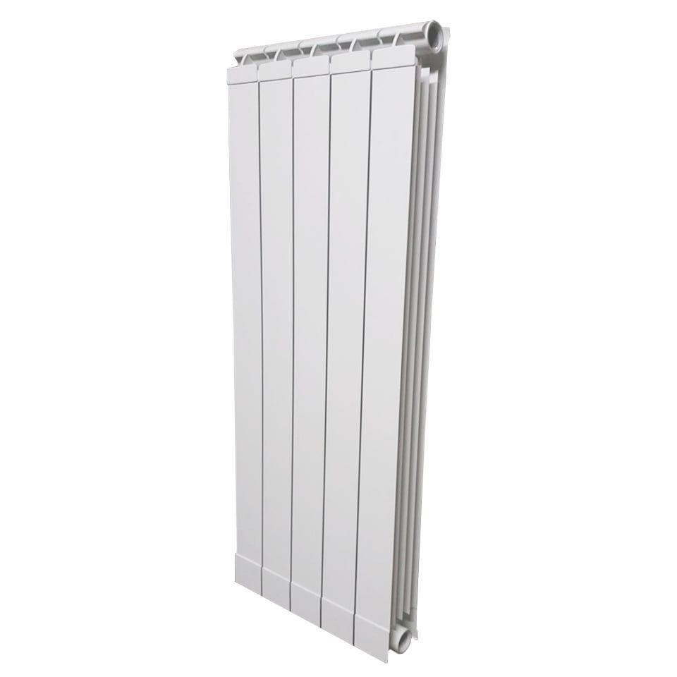 Calorifer aluminiu Oscar Tondo 1800 cu 5 elementi-White Radox 9010 (nu include accesorii montaj)