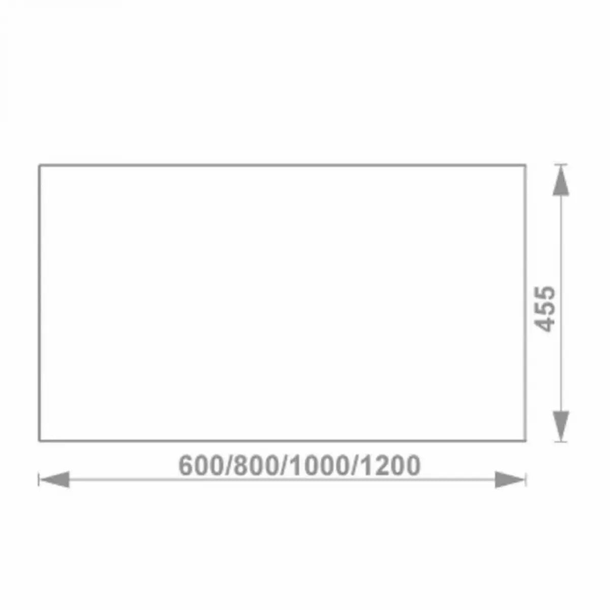 BLAT SHONA 100X45.5 GRI MAT