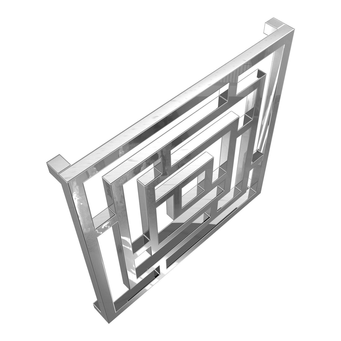 Calorifer decorativ cromat 690/690 mm BROC (include kit de instalare)