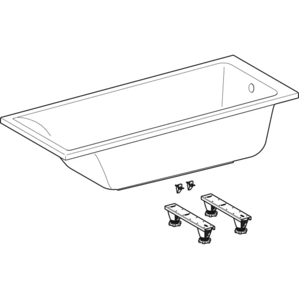 DULAP INALTIME 85 CM SELNOVA SQUARE CU O USA,ALB