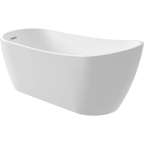 Cadă din acrilat, de sine stătător, asimetric - 150 cm