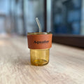 Cană reutilizabilă din sticlă Aquator, 400 ml - imagine 2
