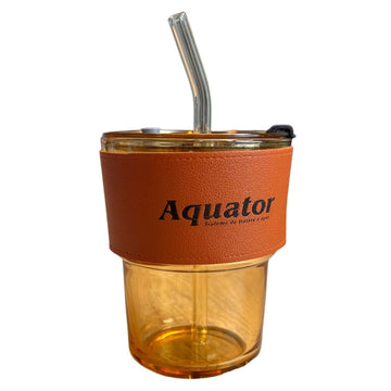 Cană reutilizabilă din sticlă Aquator, 400 ml