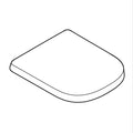Capac WC Grohe Euro Ceramic, SoftClose, duroplast, alb, 39330002