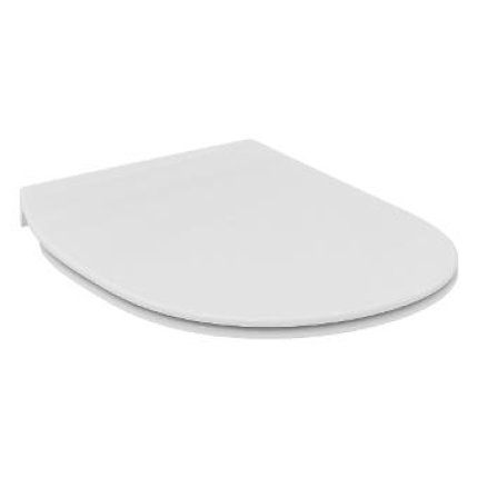 Capac wc Ideal Standard Connect slim cu inchidere lenta, alb