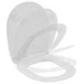 Capac wc Ideal Standard Connect slim cu inchidere lenta, alb