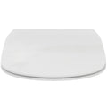 Capac wc slim Ideal Standard Tesi cu inchidere lenta pentru vas wc RimLS+