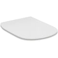 Capac wc slim Ideal Standard Tesi cu inchidere lenta pentru vas wc RimLS+