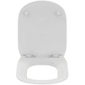 Capac wc slim Ideal Standard Tesi cu inchidere lenta pentru vas wc RimLS+