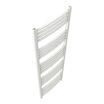 Calorifer baie portprosop colorat 500/1470 mm CELSIUS ROUND (include kit de instalare) alb RAL 9010