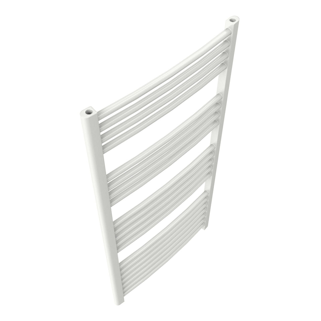 Calorifer baie portprosop colorat 600/1200 mm CELSIUS ROUND (include kit de instalare)-White - RAL 9010