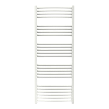 Calorifer baie portprosop colorat 600/1470 mm CELSIUS ROUND (include kit de instalare)-White - RAL 9010