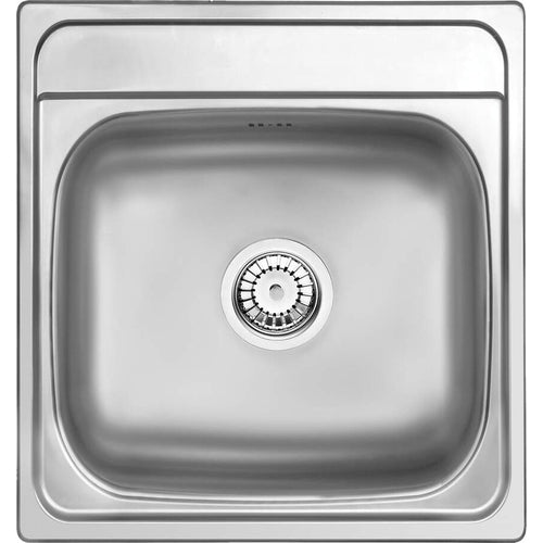 Chiuvetă din inox, 1-cuvă, Deante