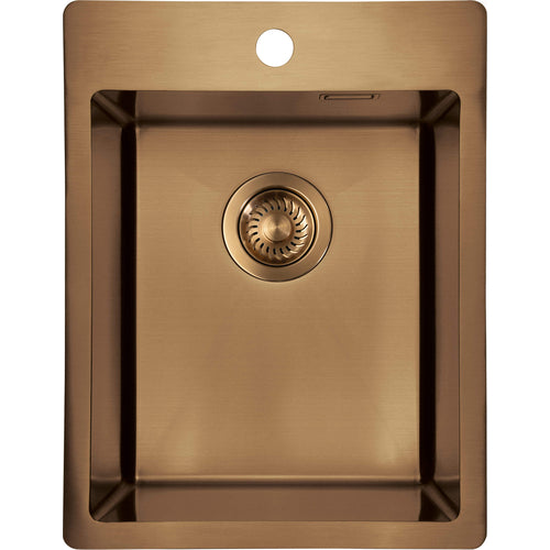 Chiuvetă din inox, 1-cuvă, Deante