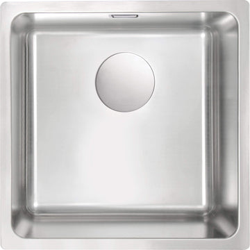 Chiuvetă din inox, 1-cuvă, Deante