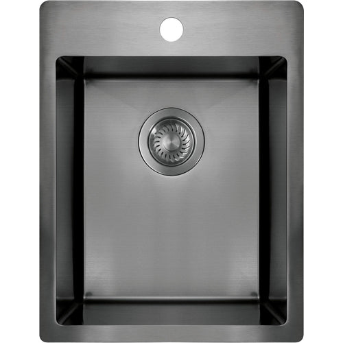 Chiuvetă din inox, 1-cuvă, Deante