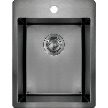 Chiuvetă din inox, 1-cuvă, Deante