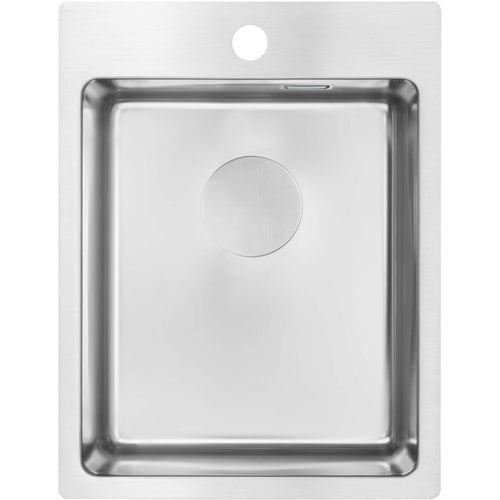 Chiuvetă din inox, 1-cuvă, Deante