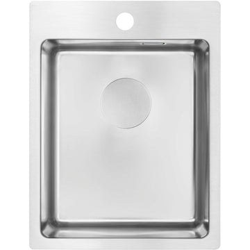 Chiuvetă din inox, 1-cuvă, Deante