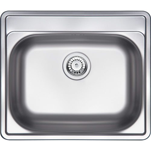 Chiuvetă din inox, 1-cuvă, Deante