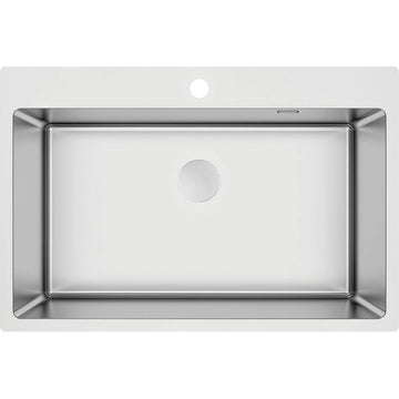 Chiuvetă din inox, 1-cuvă, Deante