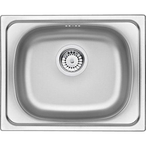 Chiuvetă din inox, 1-cuvă, Deante