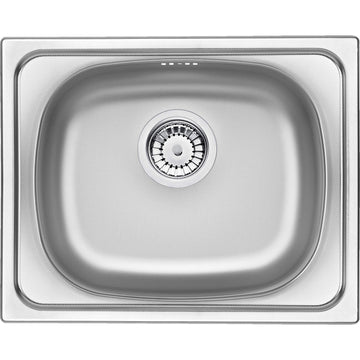 Chiuvetă din inox, 1-cuvă, Deante