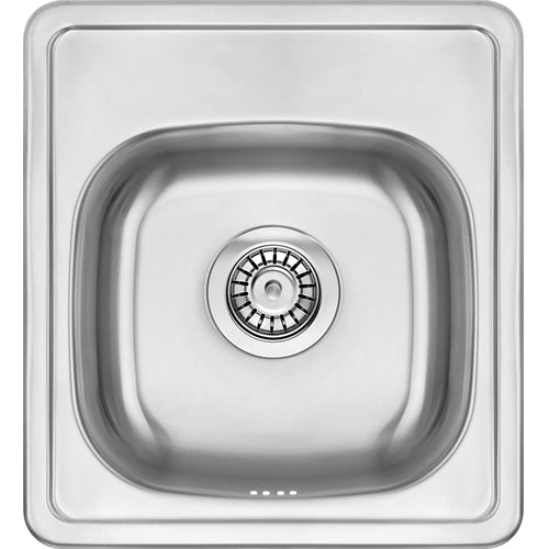 Chiuvetă din inox, 1-cuvă, Deante