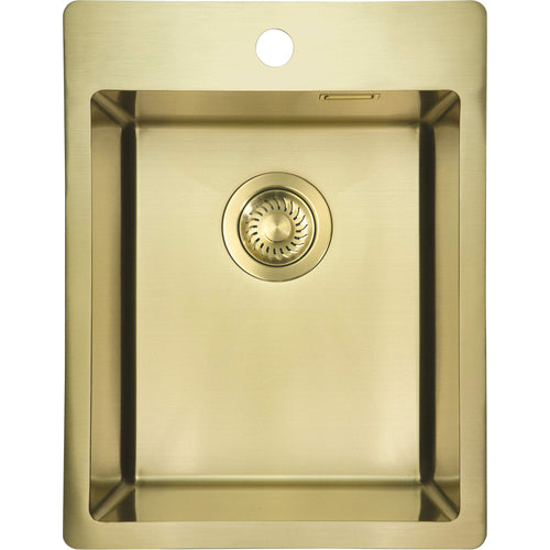 Chiuvetă din inox, 1-cuvă, Deante