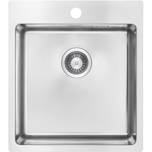 Chiuvetă din inox, 1-cuvă, Deante