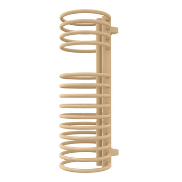 Calorifer baie portprosop decorativ colorat 250/800 mm CIRCLE (include kit de instalare)