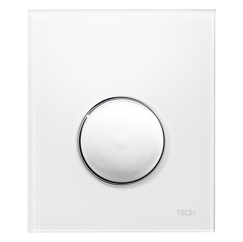 Clapeta actionare apa urinal, TECE Loop 9242627, alb + cromat lucios grossmann