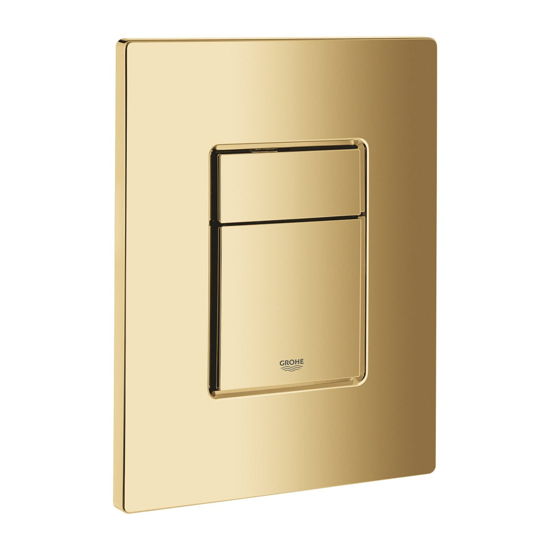 Clapeta WC Grohe Skate Cosmopolitan 38732GL0, dubla, reversibila, 156 x 197 mm, plastic, lucios, auriu