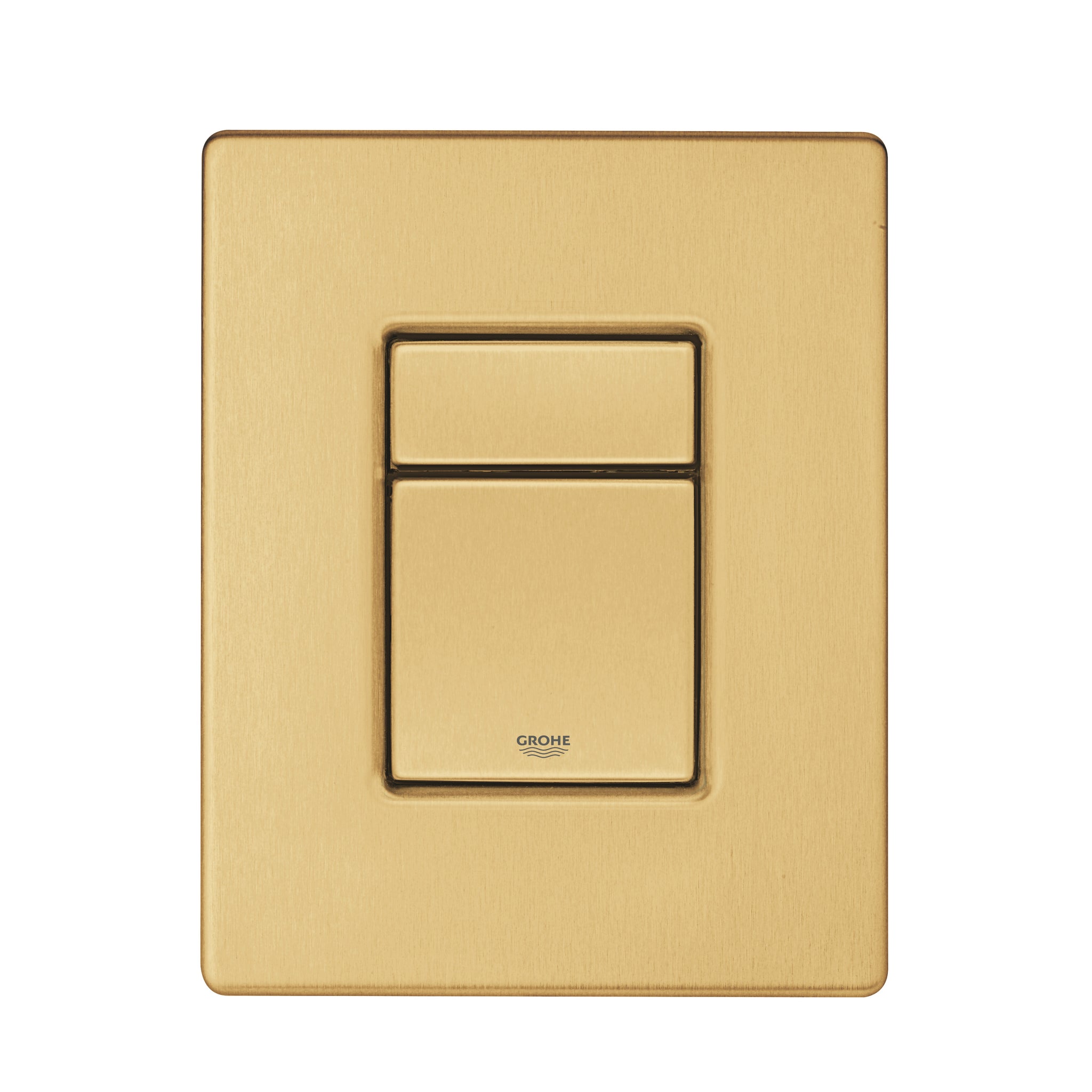 Clapeta WC Grohe Skate Cosmopolitan 38732GN0, dubla, reversibila, 156 x 197 mm, plastic, mat, auriu