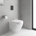 Clapeta WC Grohe Skate Cosmo, dubla, verticala, 197 x 156 mm, ABS, mat, negru, 38732KF0