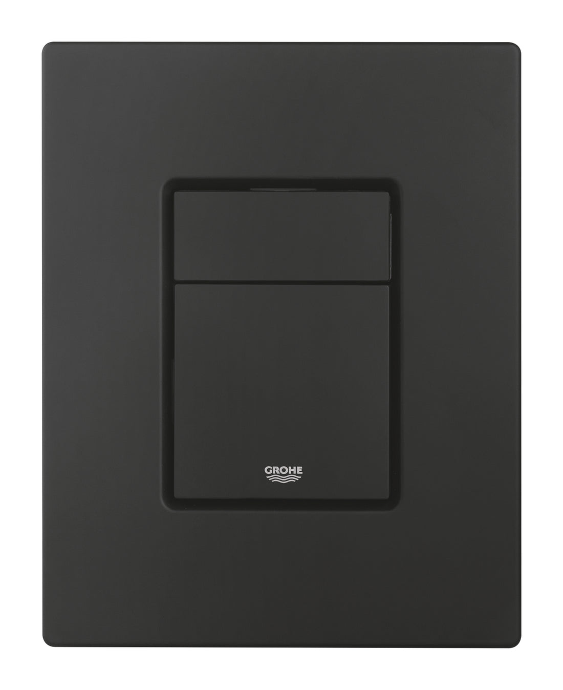 Clapeta WC Grohe Skate Cosmo, dubla, verticala, 197 x 156 mm, ABS, mat, negru, 38732KF0