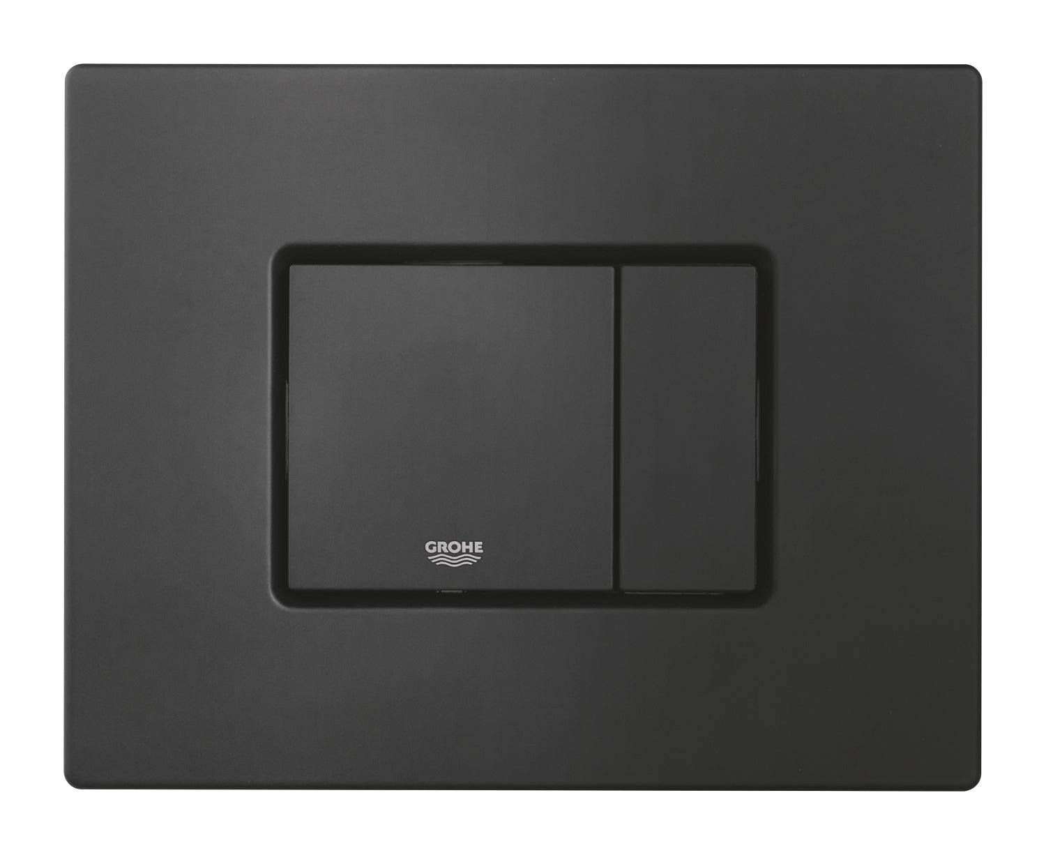 Clapeta WC Grohe Skate Cosmo, dubla, verticala, 197 x 156 mm, ABS, mat, negru, 38732KF0