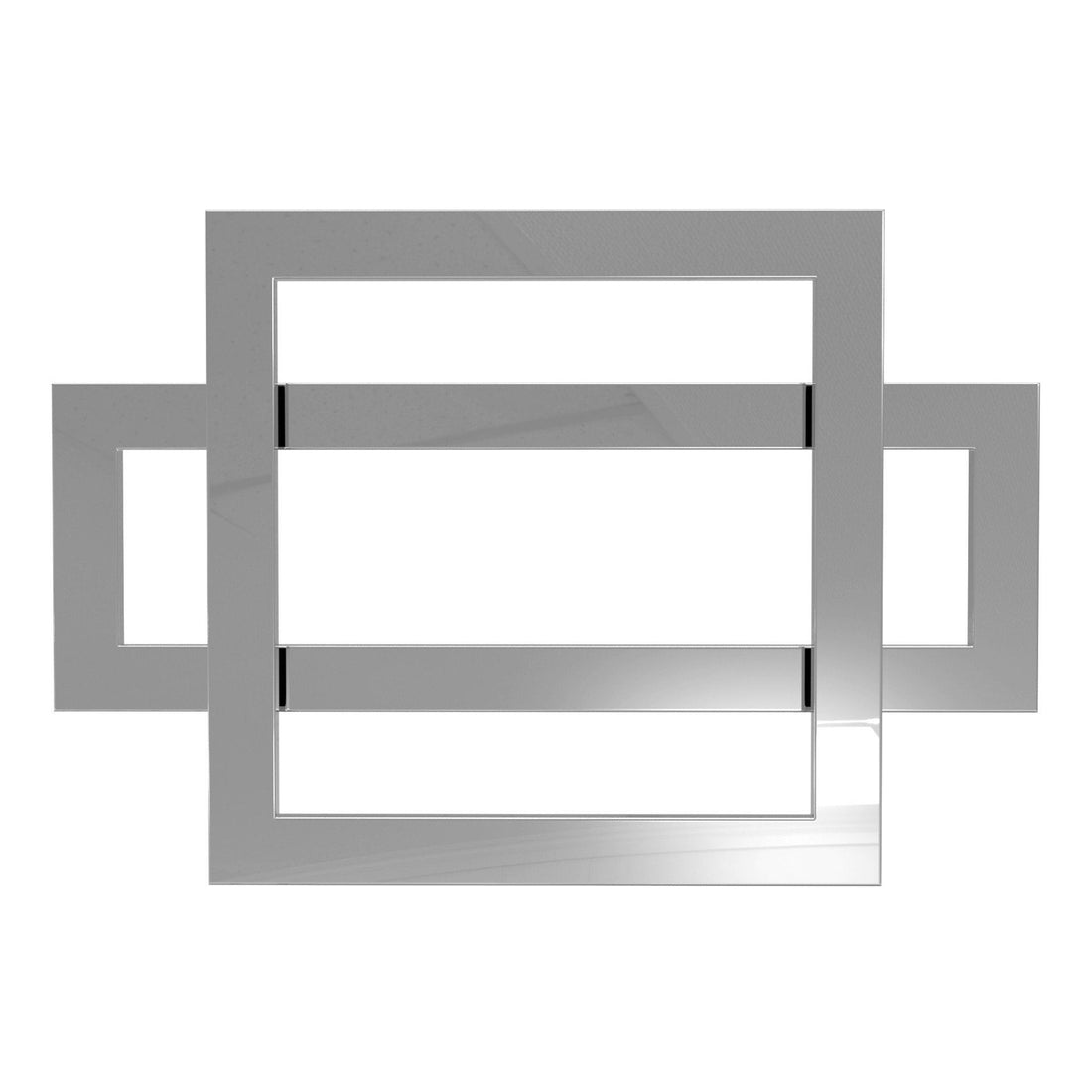 Calorifer decorativ cromat 900/600 mm COMBI (include kit de instalare)