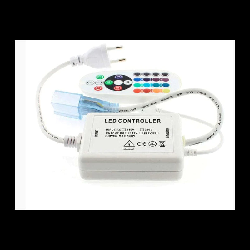 Controller NEON FLEX RGB 15X26mm Telecomanda IR 720W 220V
